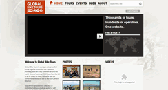 Desktop Screenshot of globalbiketours.com